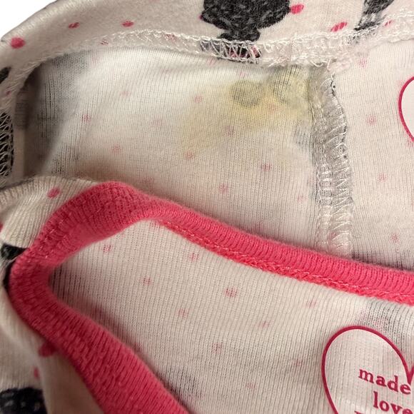 The Children’s Place Toddler Girls 2T Pajama Set Bundle Owls & Poodles - Picture 4 of 7